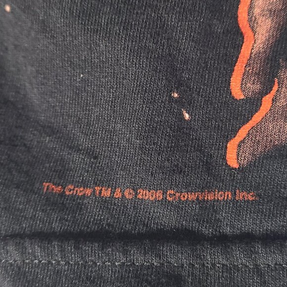 2006 The Crow Killer of Killers Promo Black Large Shirt Officially Licensed - Picture 4 of 7
